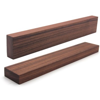 ウォールナット壁-取り付け式磁気ナイフホルダー